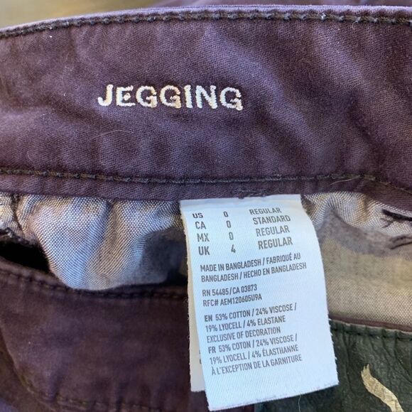 American Eagle Purple Jeggings - Picture 5 of 5